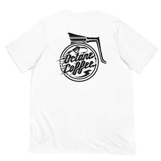 Lightning Logo Tee - White